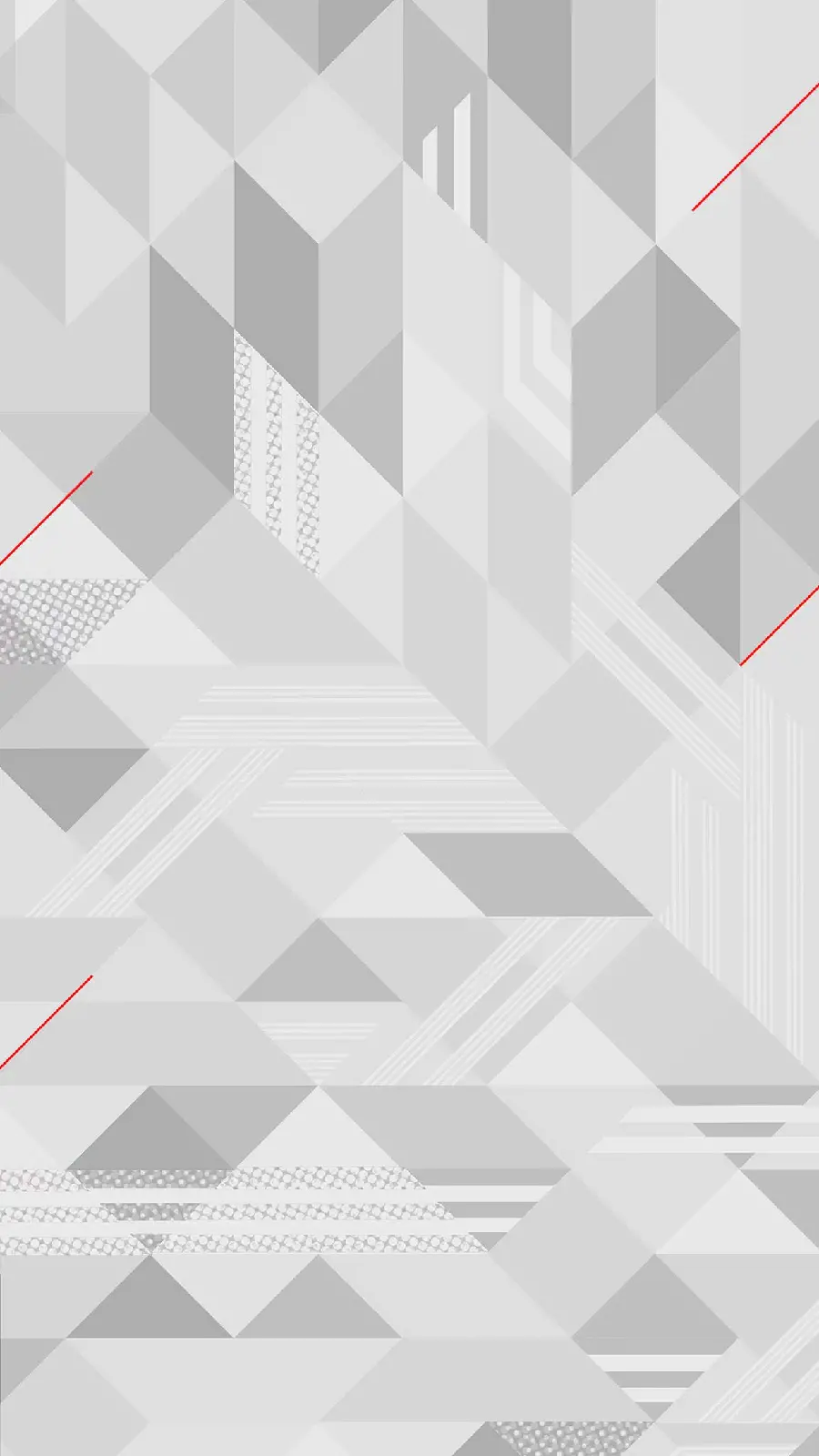 White Geometric Shapes Background for Wallpaper