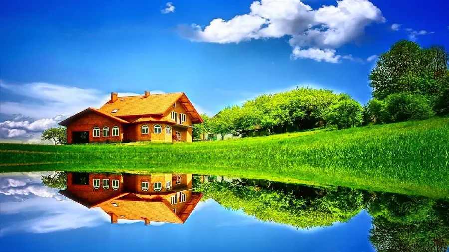 Spring fantasy wallpaper for computer