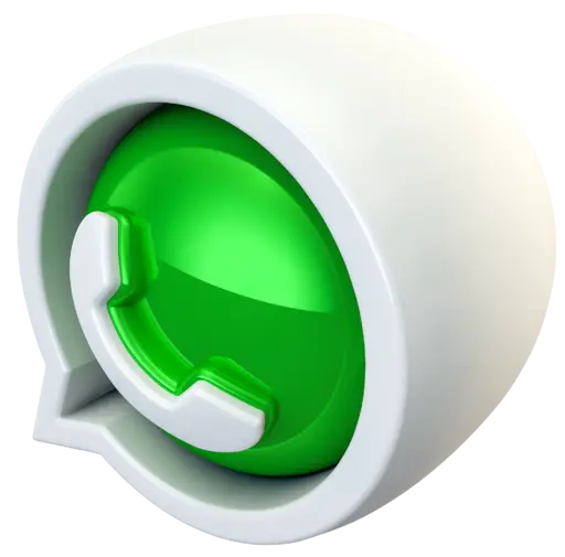 Attractive png photo of the most beautiful logo WhatsApp 3D