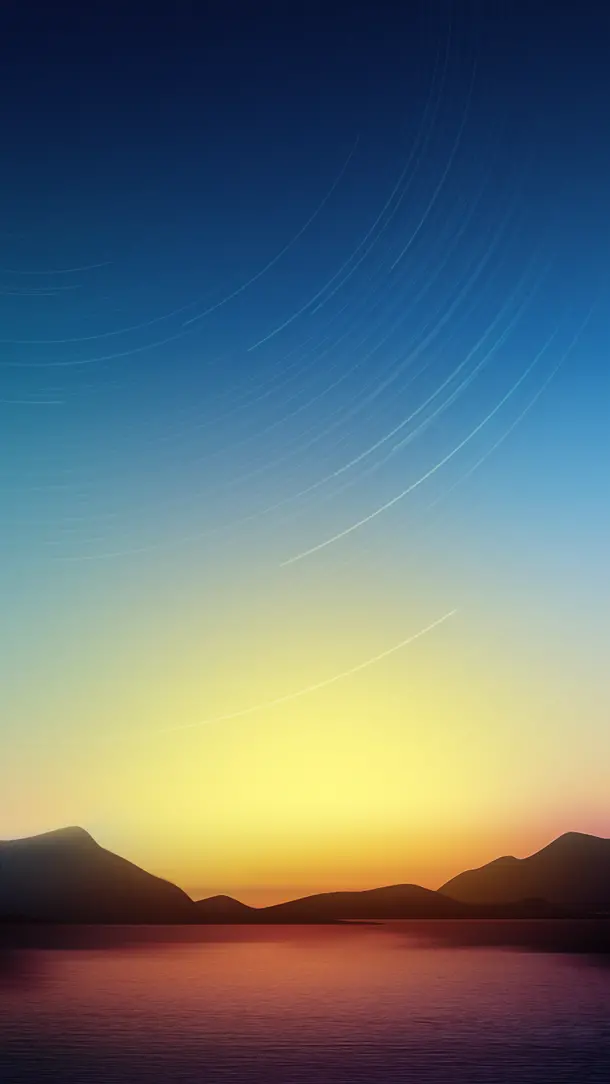 The most visible sunset wallpaper for Samsung A13