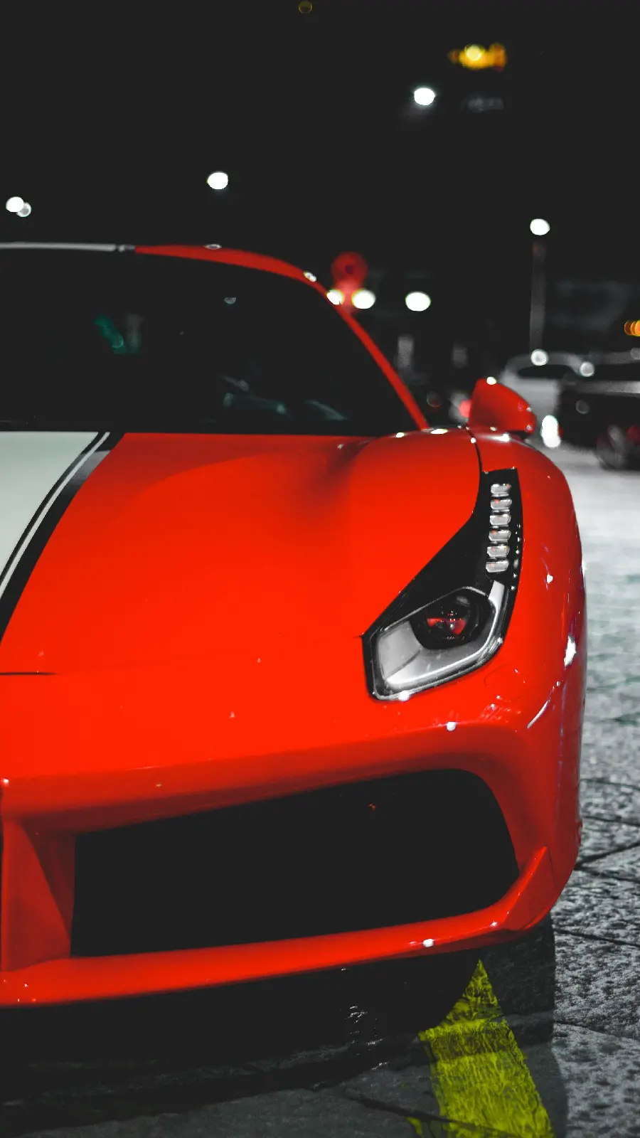 Amazing and beautiful background of a red car with very good quality 