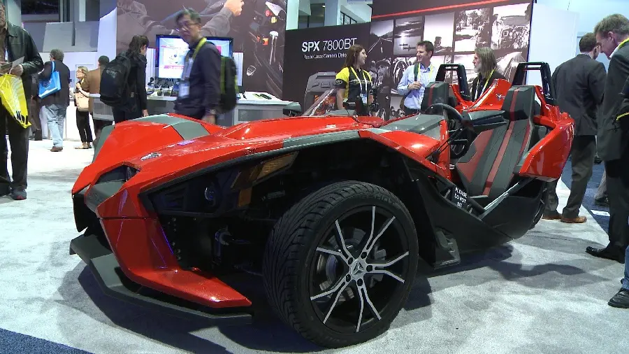 Photo of the three-wheeled motorcycle exhibition 2023