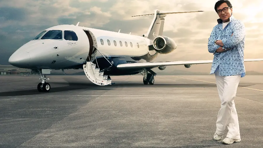 Single Photo of Millionaire Man's Private Jet
