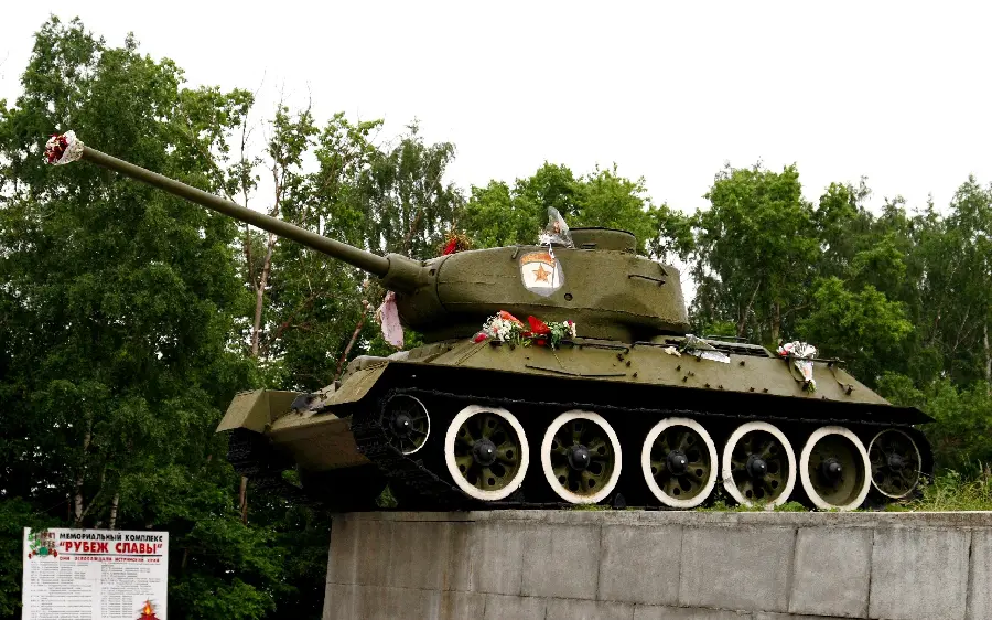 Interesting photo of an old war tank with high quality for research