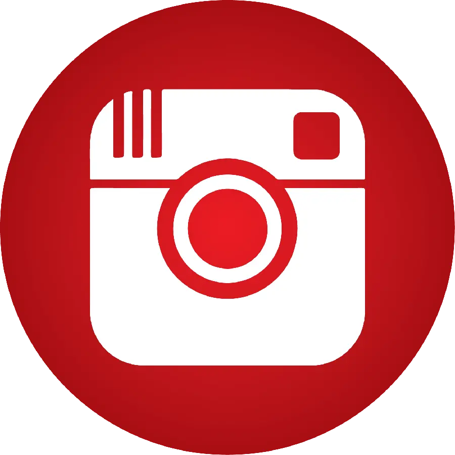 Instagram red logo in png format and high quality