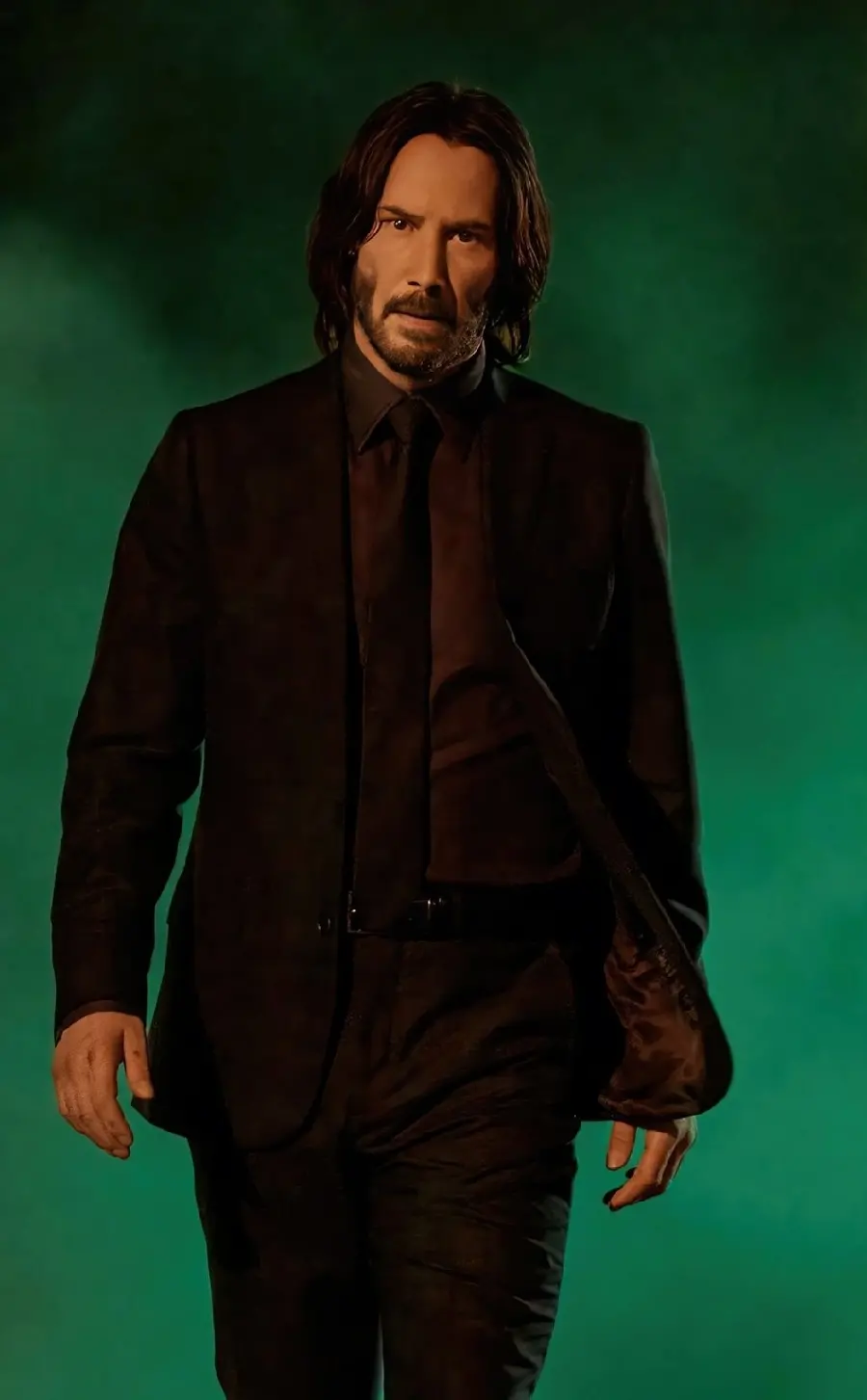 John Wick's cool profile picture with an attractive black type 2023