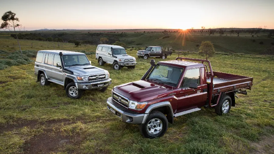Photo of Toyota Land Cruiser 70 Series Models