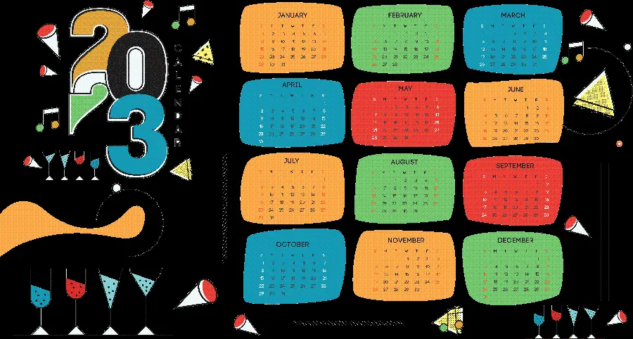 2023 Calendar Photo Book for 4K Printing