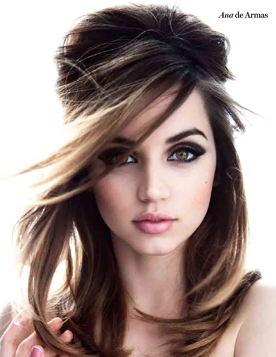 The most famous picture of Ana De Armas, the beautiful actress, for the profile