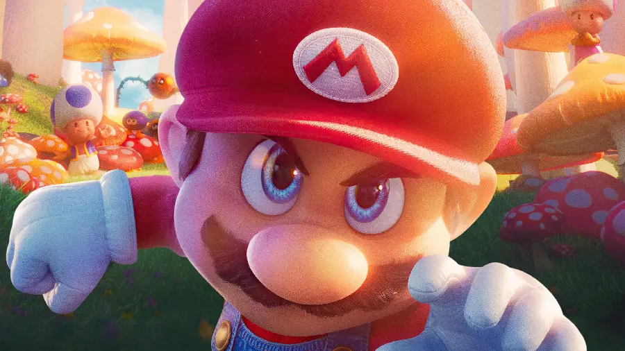 Mario wallpaper in the Super Mario Bros animation for Windows