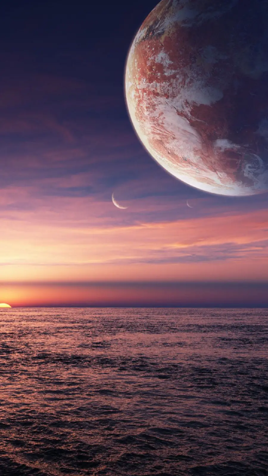 Fantasy Earth and Sunset Profile Picture
