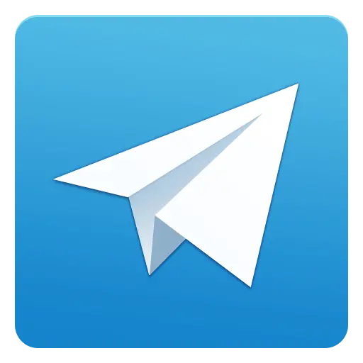 Telegram logo and logo in PNG format for free