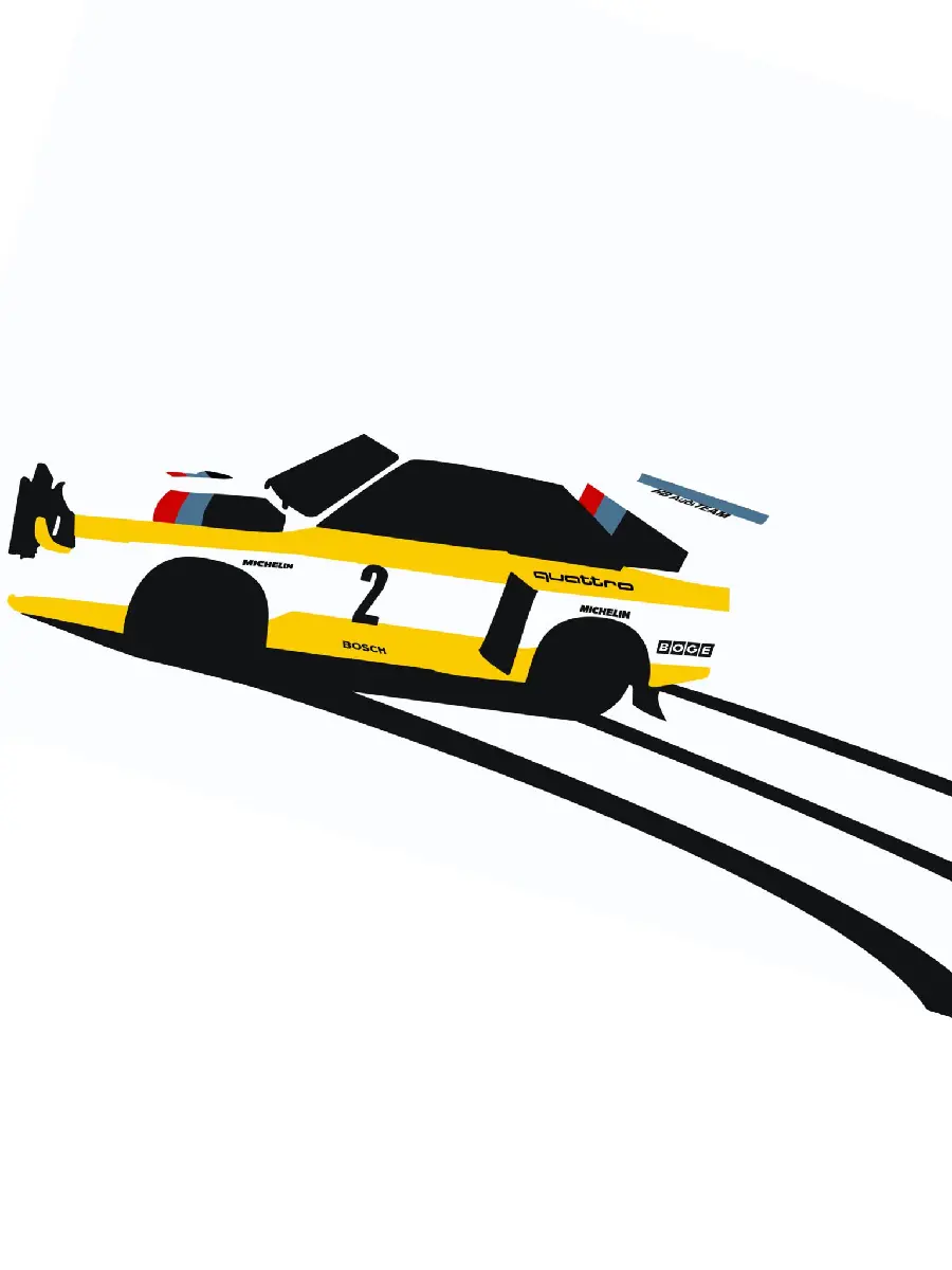 Photo of animated Audi car