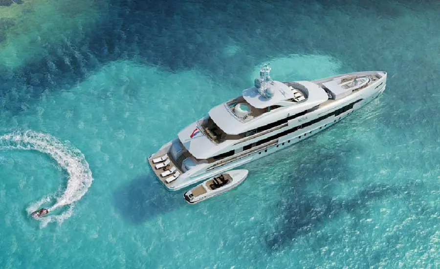 Aristocratic Yacht Wallpaper