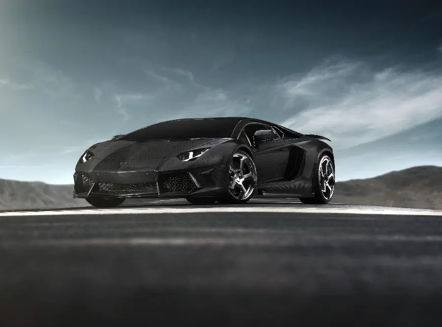 Free Black Lamborghini Aventador Photo Download