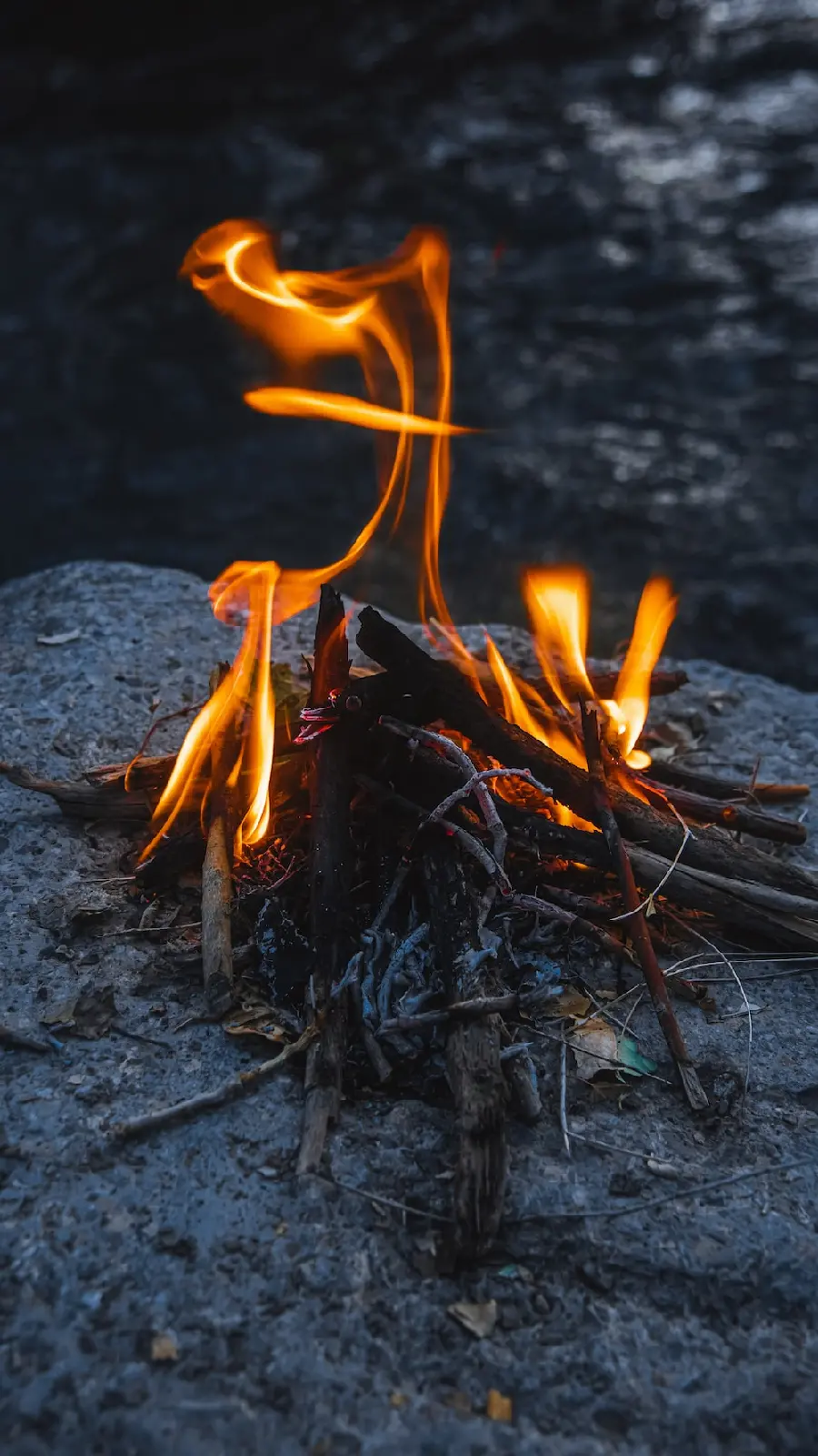 Magnificent Fire Wallpaper in Nature for iPhone 15