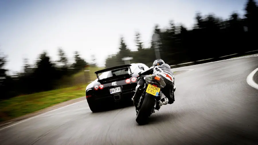 Bugatti Racing Motorcycle Race Photo