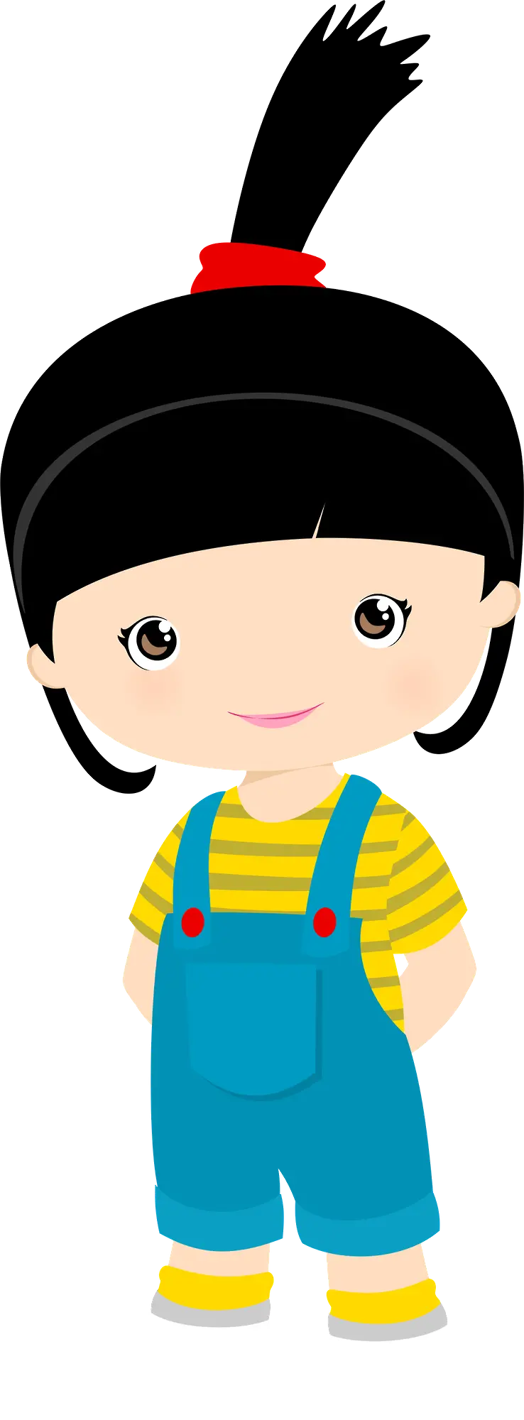 Image of a cute girl character in the animation My Amazing