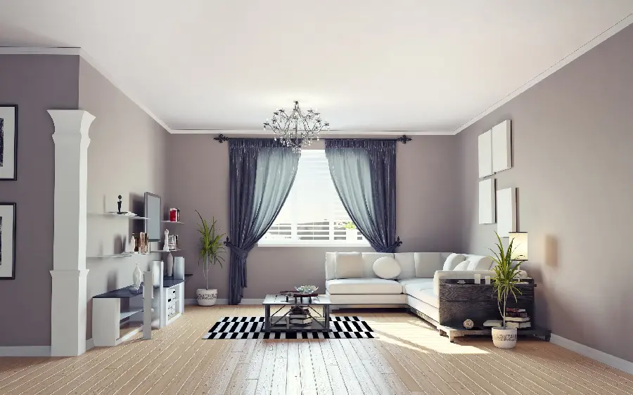 Photo of home interior decoration design as a space layout
