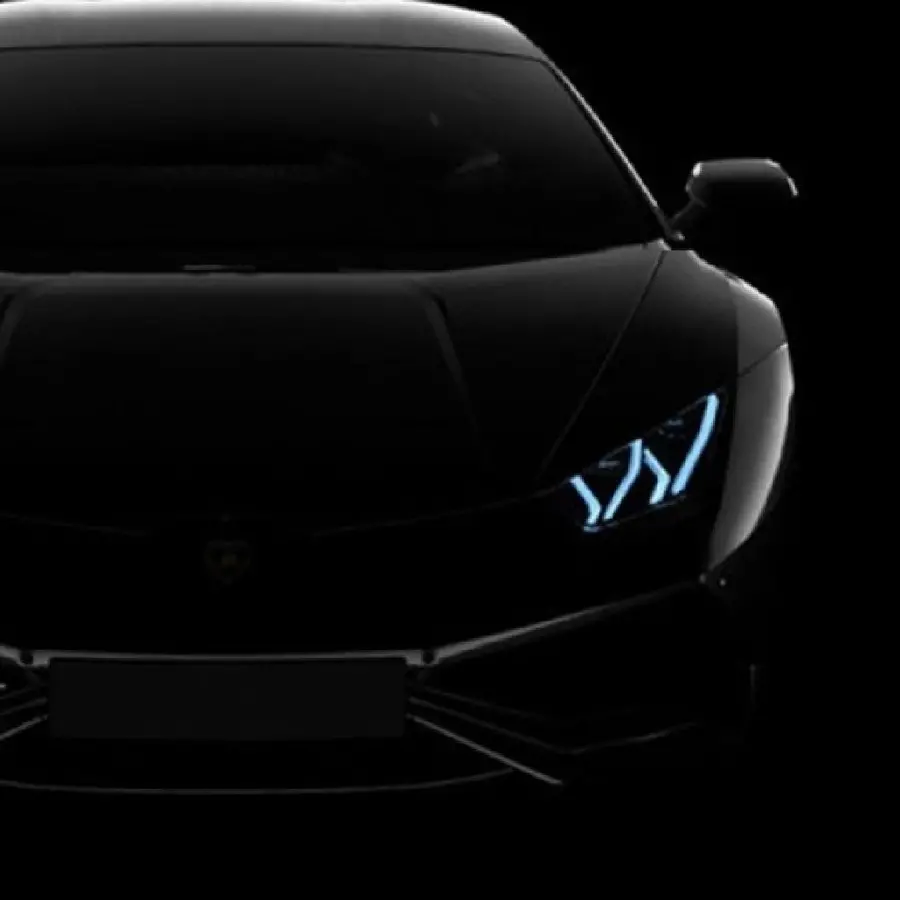 Luxury Black Lamborghini Background