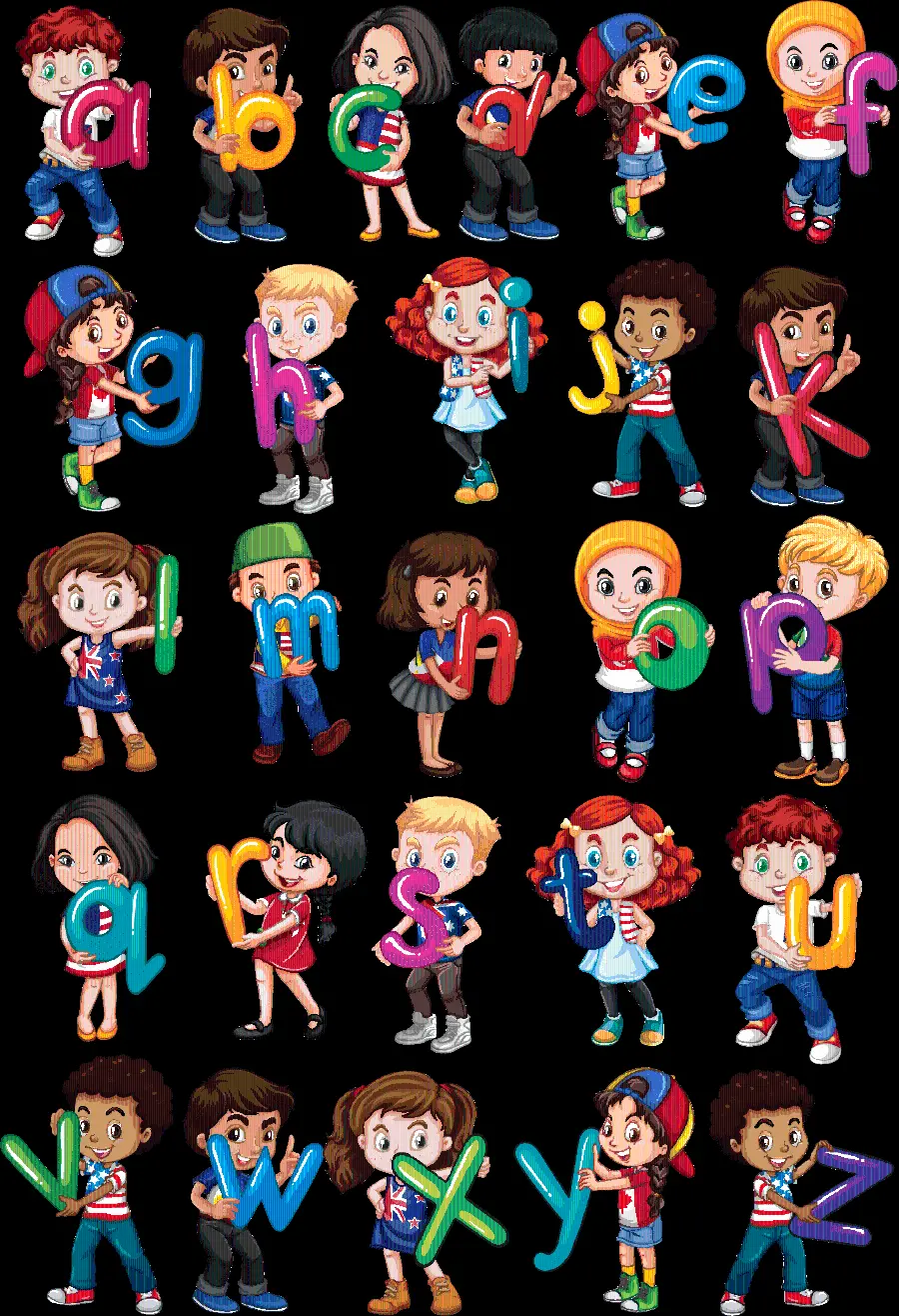 Photo of the English Alphabet for Children