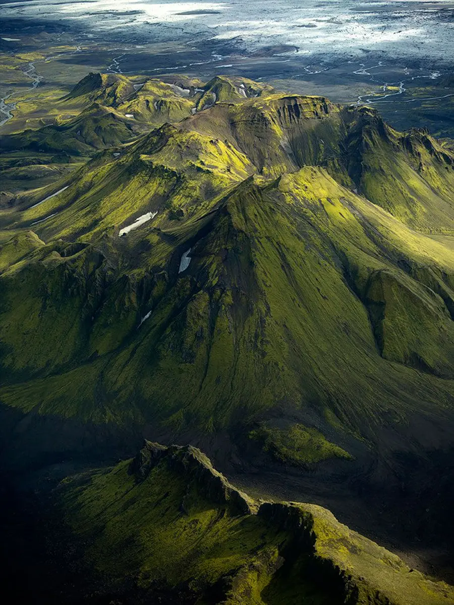 Amazing photo of lush Scandinavian mountains