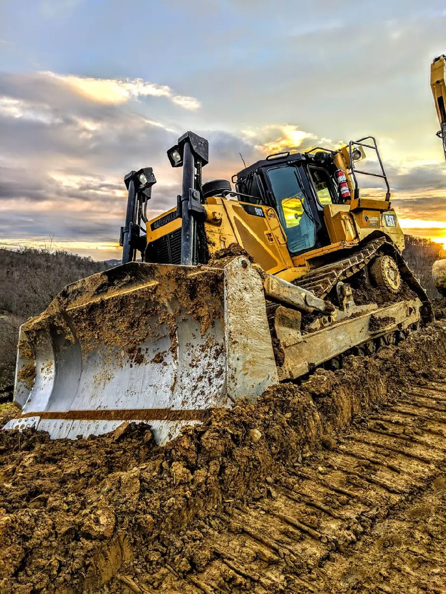 Photo of heavy bulldozer