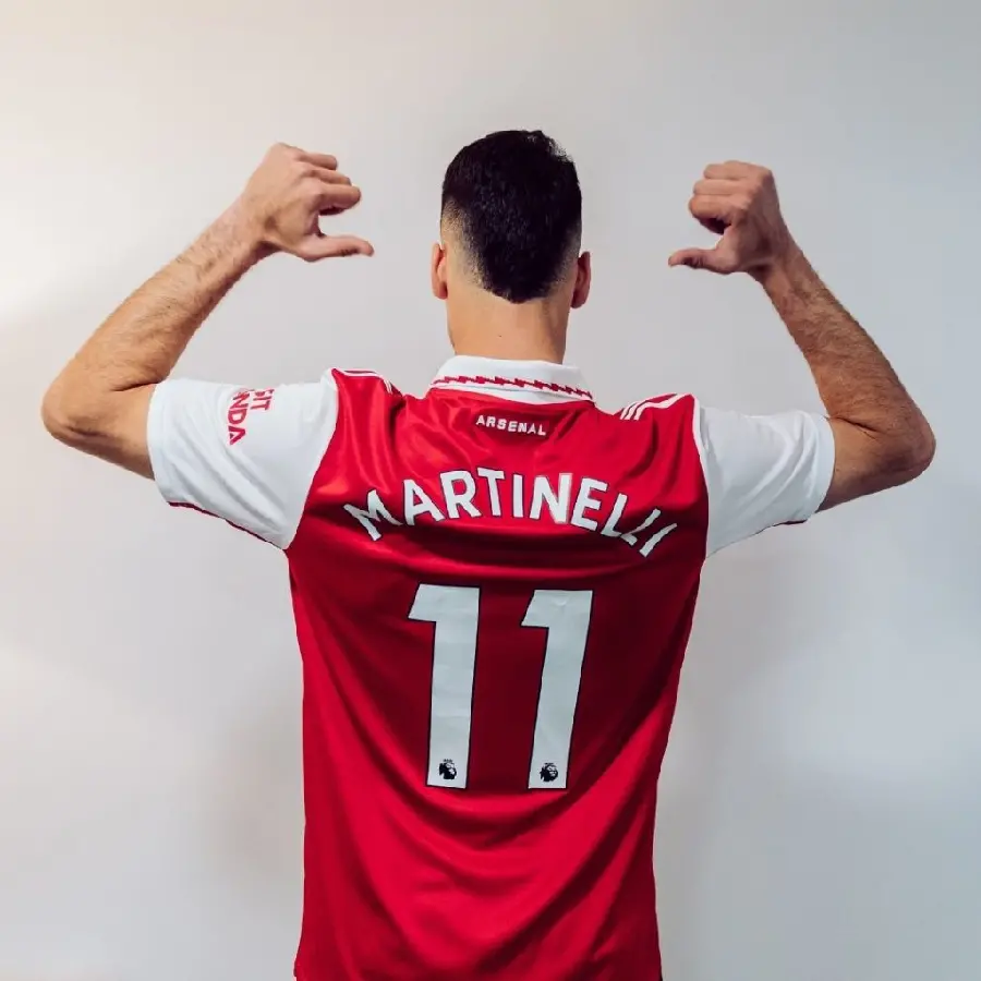 Gabriel Martinelli Photo in Arsenal No. 11