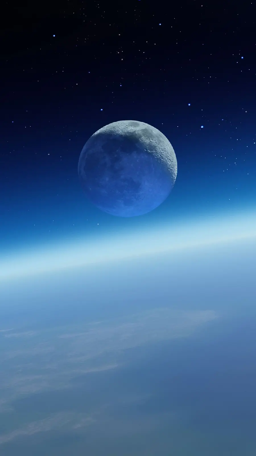 The most beautiful background of the Earth for iPhone and Samsung