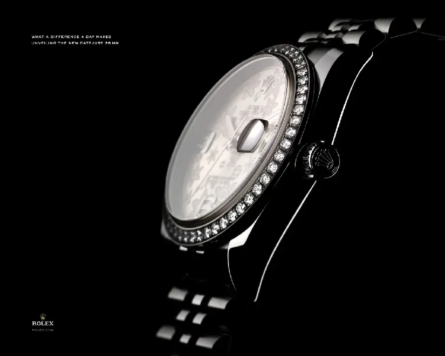 The most mysterious photo of the original Rolex girl for Instagram posts and stories