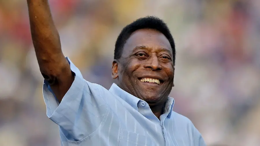 Photo of Pele in the last days of his life
