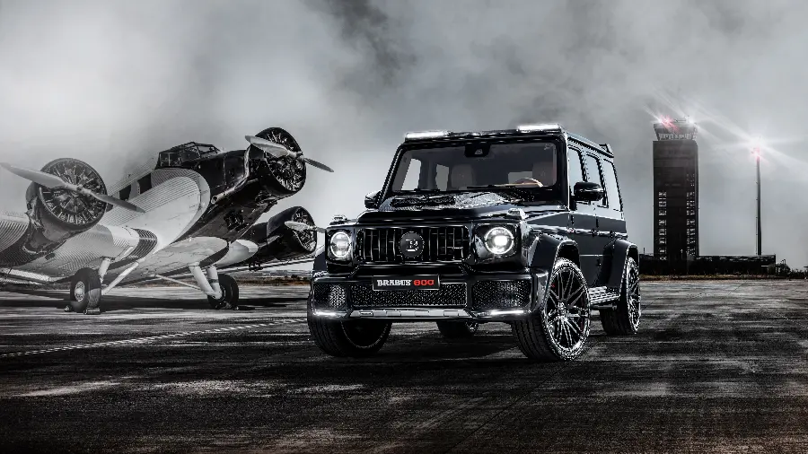Photo of the Mercedes-Benz G63 with a special theme