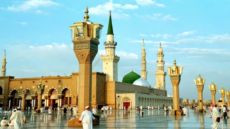 Best Background of Masjid Al-Nabawi Suitable for Laptop