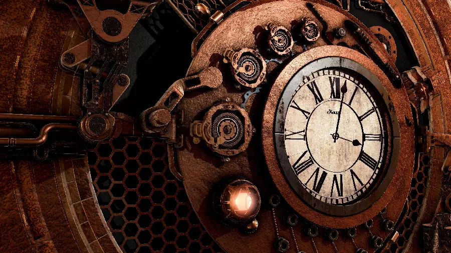 Magnificent Wallpaper of Old Clock with Amazing Details for Laptop 