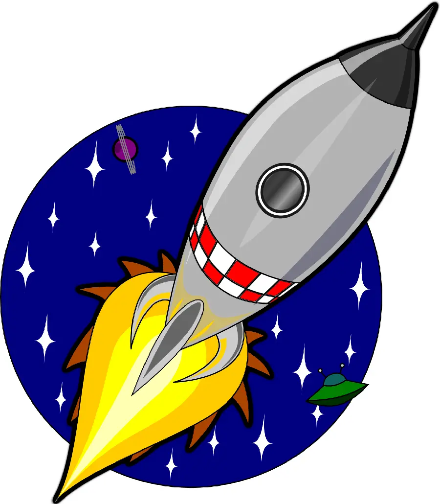 Best Fantasy Rocket Profile Picture with Galaxy Theme HD