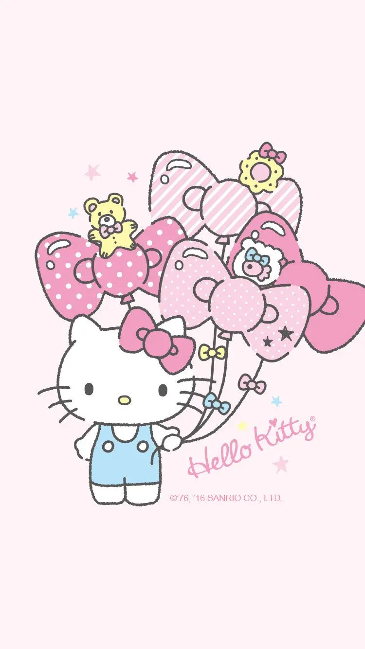 Beautiful Hello Kitty image for printing envelopes and gifts