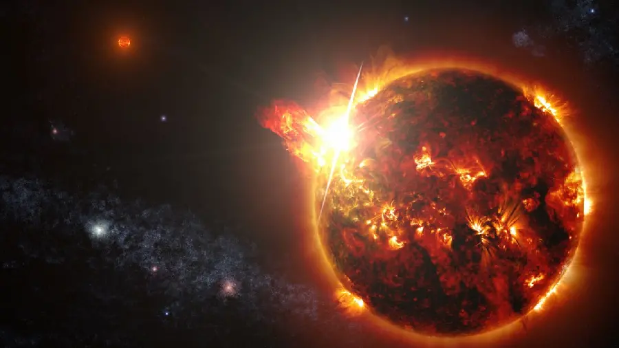 Download Exciting Full HD Photo of Fiery Hot Sun