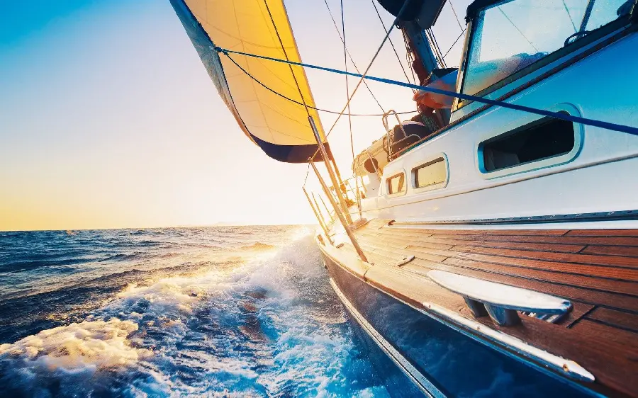 Amazing Boat and Sea Photo