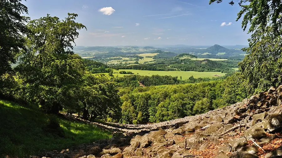 A frame photo of the nature of the Czech Republic