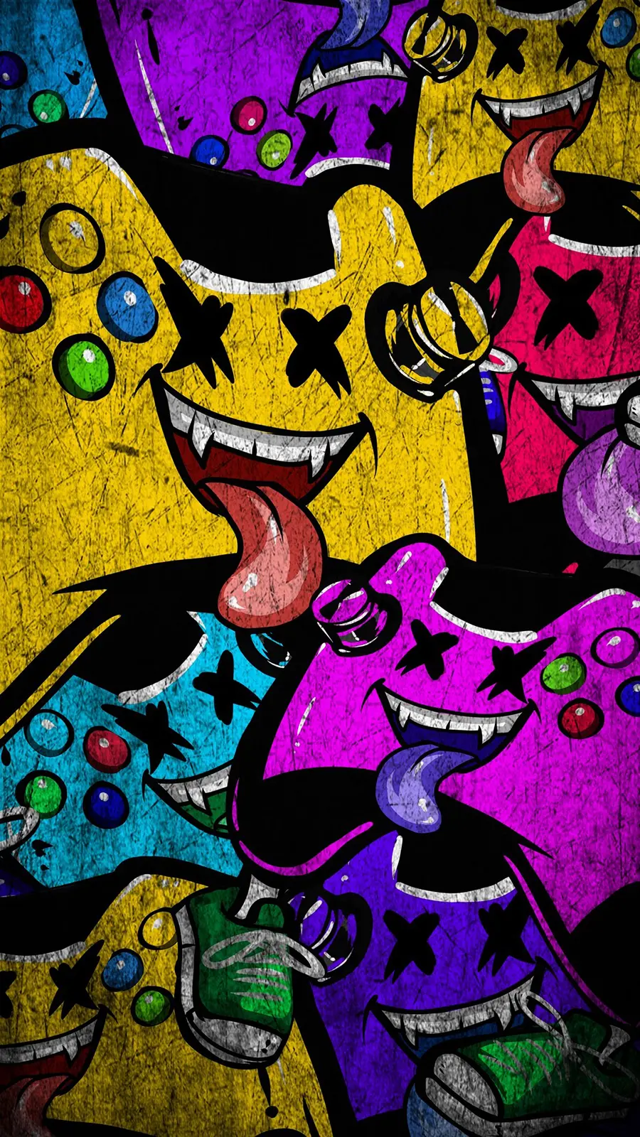 Colorful Painting Fantasy Wallpaper For IPhone 15