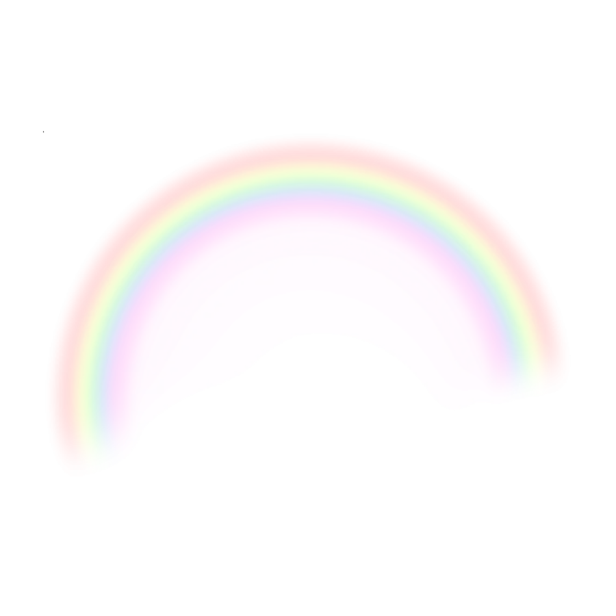 Rainbow halo image for photo editing