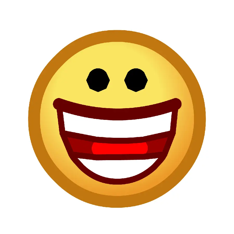 Download the image of a funny laughing emoji in PNG format