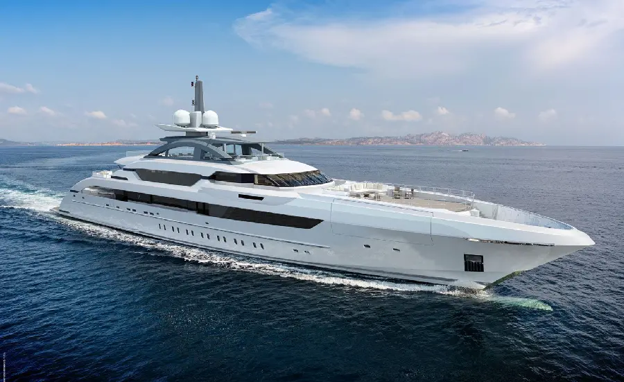 Very large yacht photo for computer wallpaper