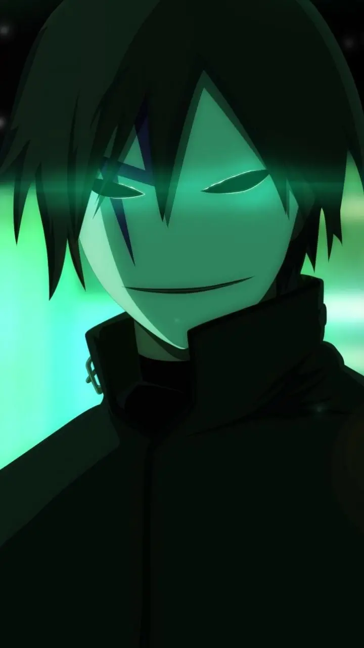 Black and dark anime boy photo with hd quality