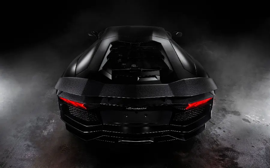 Free black Lamborghini car wallpaper