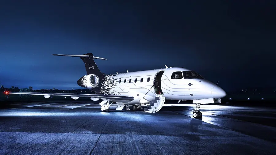 Million Dollar Private Jet Photo