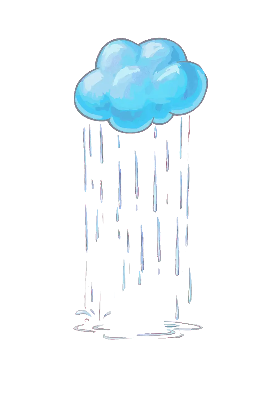 Cartoon Cloud Drawing PNG