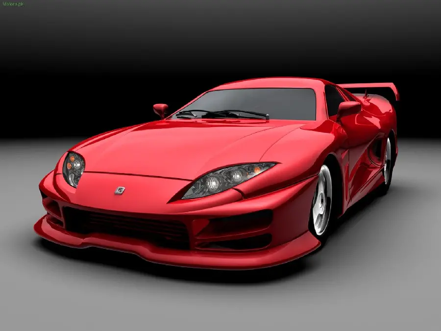 Interesting and beautiful background of a red car with excellent quality 