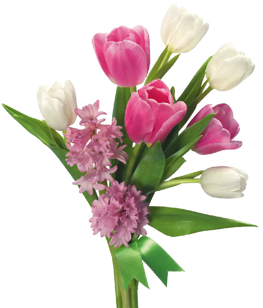 The latest bouquet vector with a beautiful girlish color theme