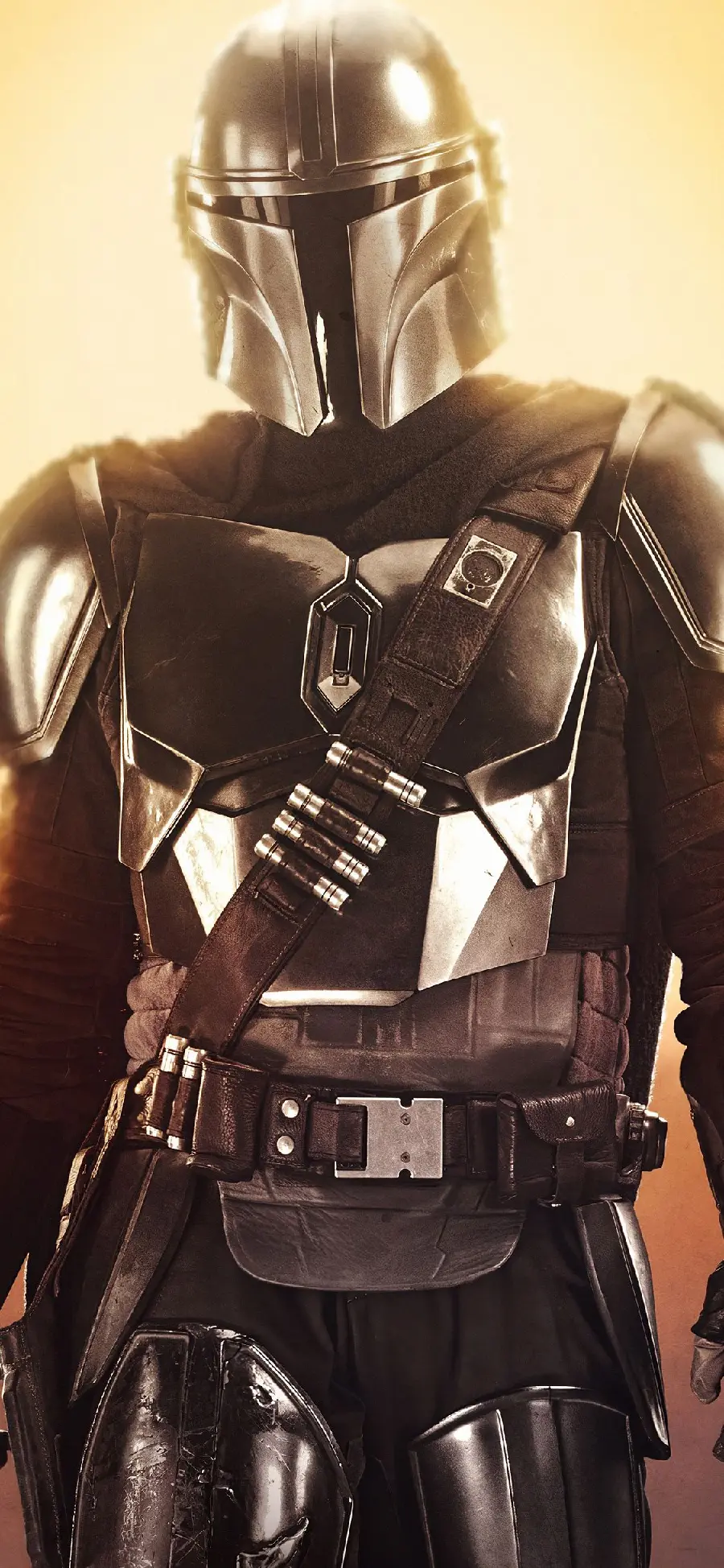 Amazing photo of Pedro Pascal in the Mandalorian series